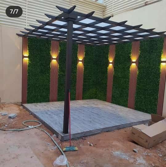 مظلات حدائق ومسابح وجلسات خارجية في الرياض – للمنازل والفلل
